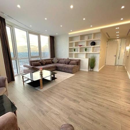 Vip Apartment 120M2 With Panoramic Windows, 22 Floor. Obolon Kyiv Exterior photo